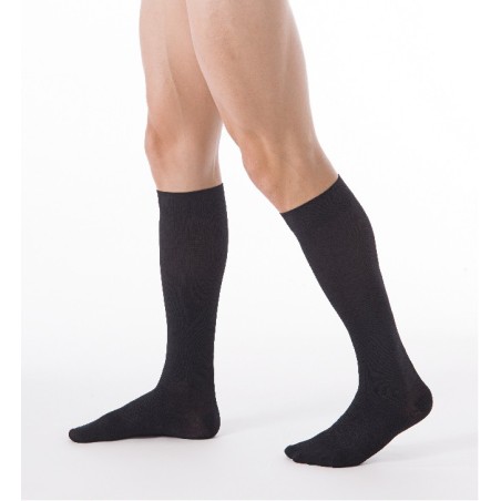 Dynaven chaussettes de contention Fin (Reflex) homme - classe 2 - mollet moins