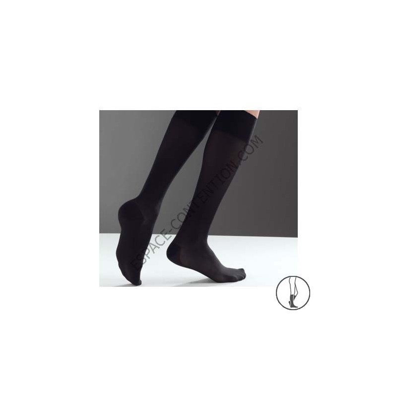 Chaussettes de contention Venoflex Secret femme - classe II - mollet moins