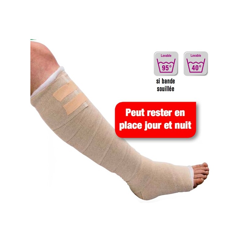 Bande de compression à allongement court Rosidal K 5 m x 10 cm Velpeau Lohmann & Rausher