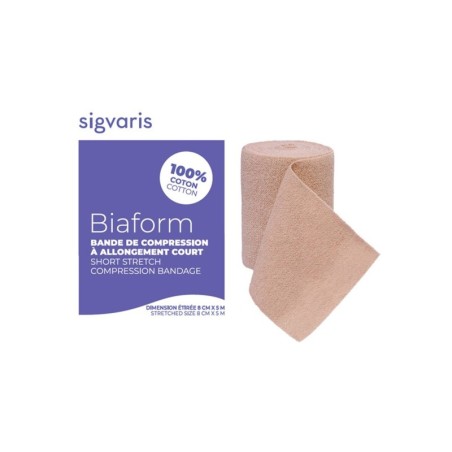 Bande de compression à allongement court Biaform Sigvaris