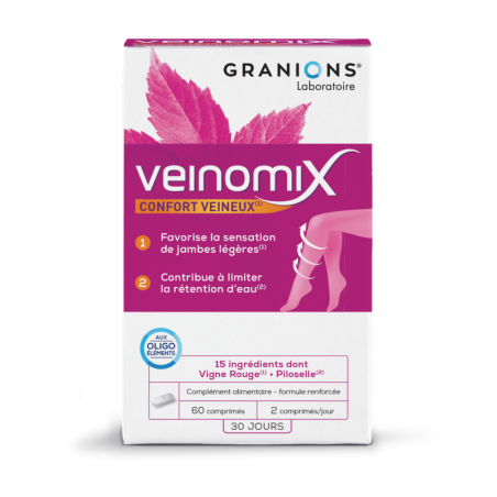 Veinomix comprimé Granions - boite de 60 comprimés