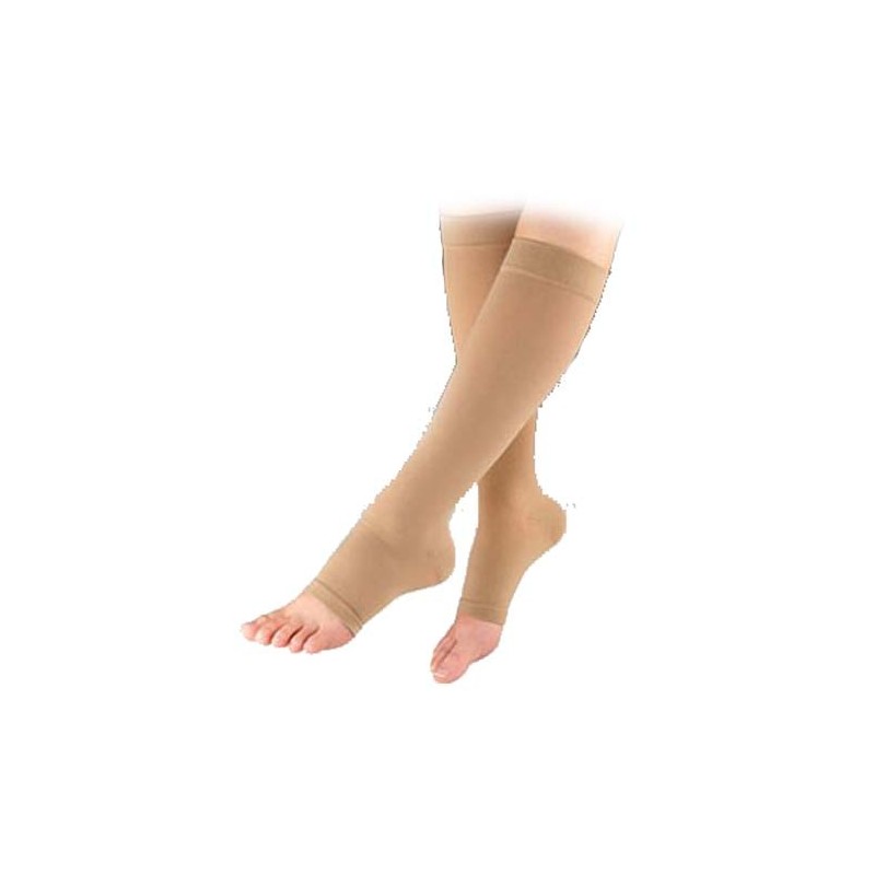 Chaussettes de contention élégance post-op femme - classe II - Pied ouvert