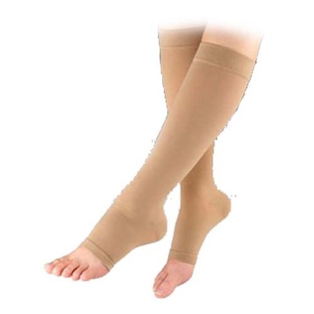 Chaussettes de contention élégance post-op femme - classe II - Pied ouvert