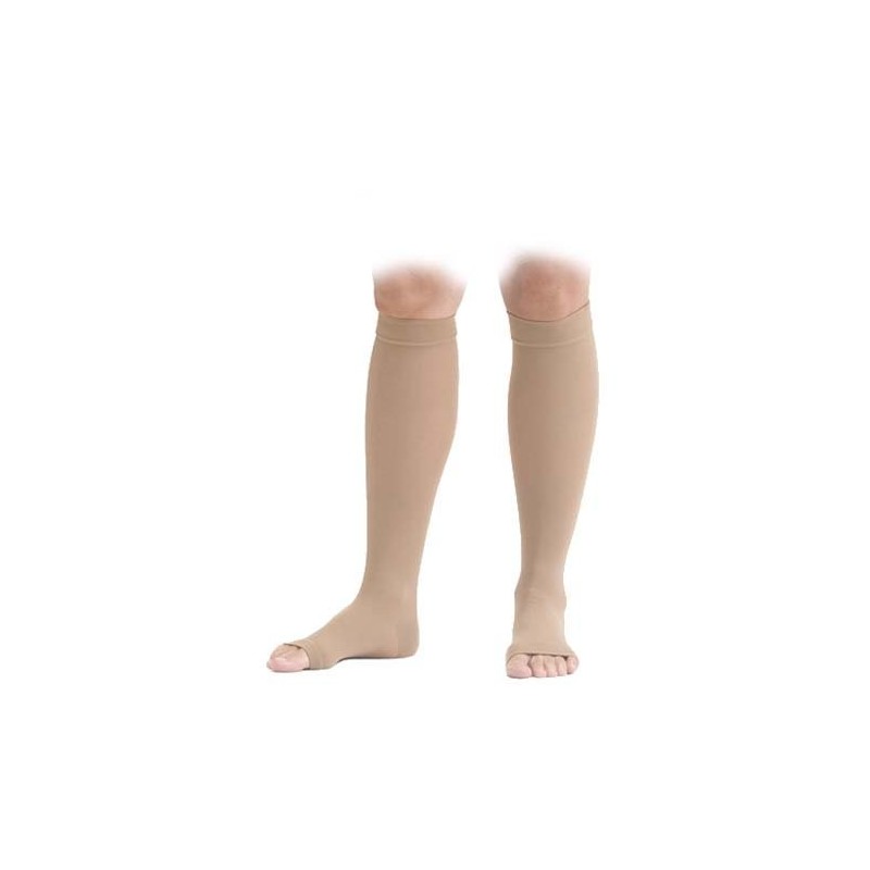 Chaussettes de contention élégance femme - classe II - pied ouvert