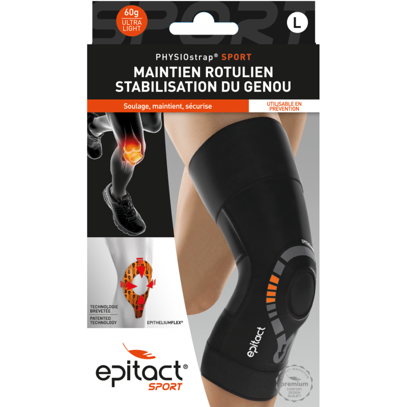 Genouillère Physiostrap Sport taille L Epitact - 1 unité