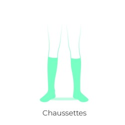 Active confort fraîcheur (origin lin) chaussettes de contention homme Sigvaris - classe 2