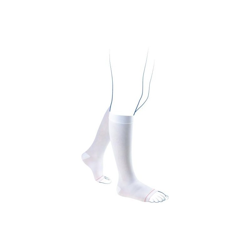 Chaussettes de contention anti-stase Venoflex Clinic - pied ouvert classe II