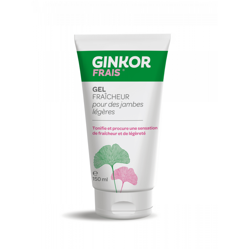 Ginkor frais gel fraîcheur pour les jambes - tube de 150 ml