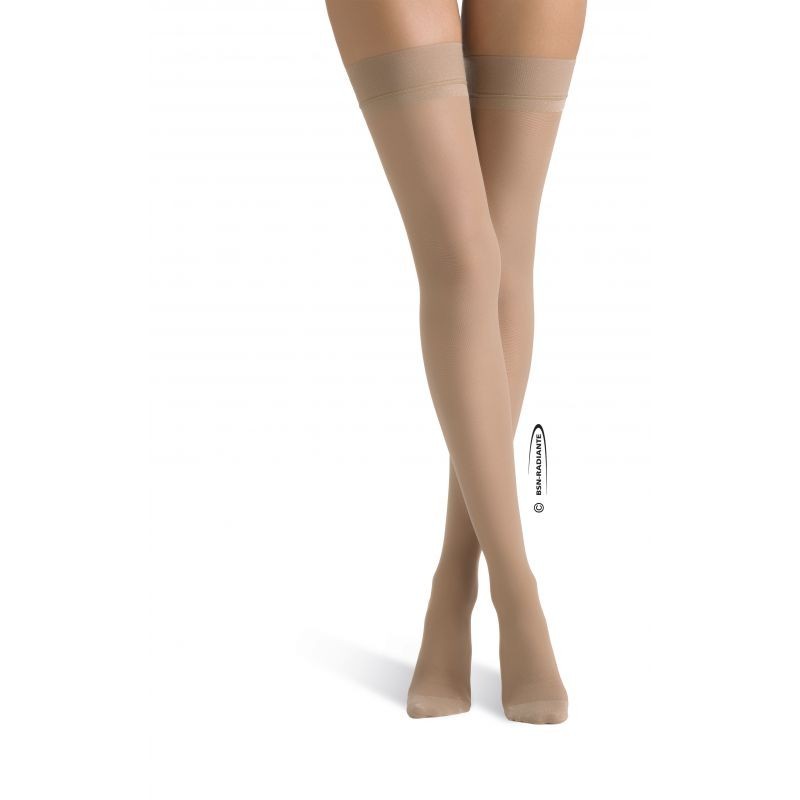 Bas de contention Voilisim' (voile invisible) BasFix femme - classe II - pied ouvert